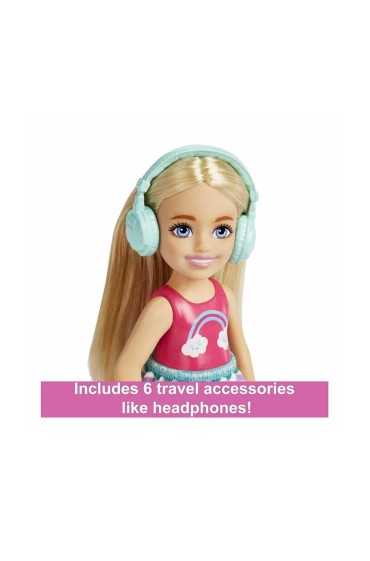 عروسک عروسک و لوازم جانبی چلسی در سفر MATTEL-HJY17