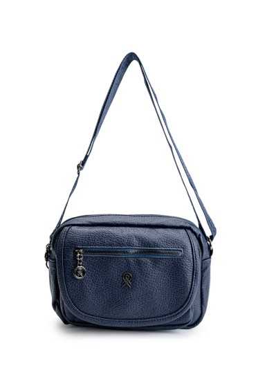 زن چرمی مصنوعی Cross Bag Marie Navy Blue زنانه آبی ال سی وایکیکی