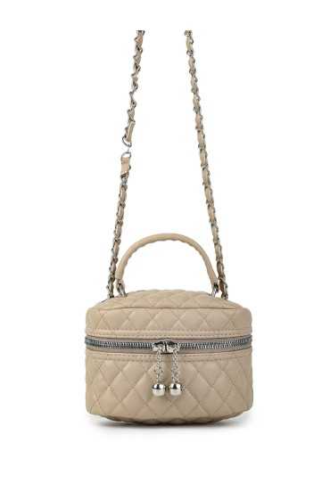 چرم مصنوعی Almira Woman Cross Bag Beige Beige زنانه بژ باز ال سی وایکیکی