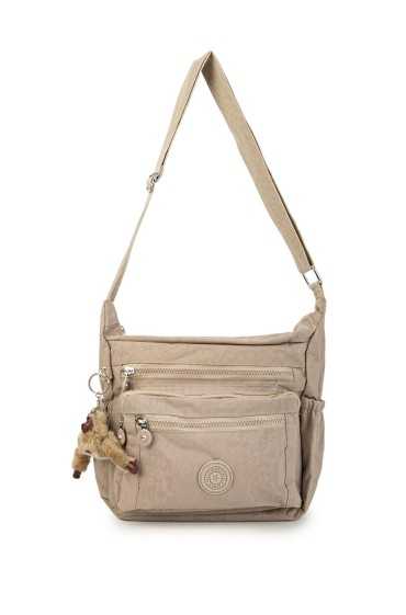 Multi -pocket Klinkır Postman Hope Woman Cross Bag Beige Beige زنانه بژ ال سی وایکیکی