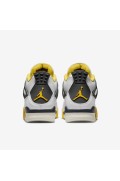 کفش کتونی بسکتبال مدل Air Jordan 4 کلاسیک "Vivid Sulfur" رنگ سفید/گوگرد زنده/آنتراسیت/شیر نارگیل زنانه نایک