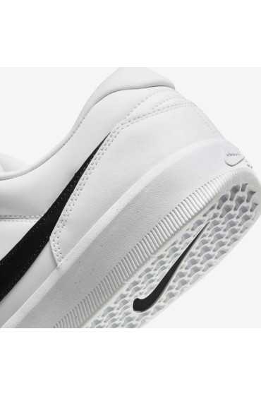 کتونی اسکیت برد مدل Nike SB Force 58 Premium رنگ سفید/سفید/سفید/سیاه مردانه نایک