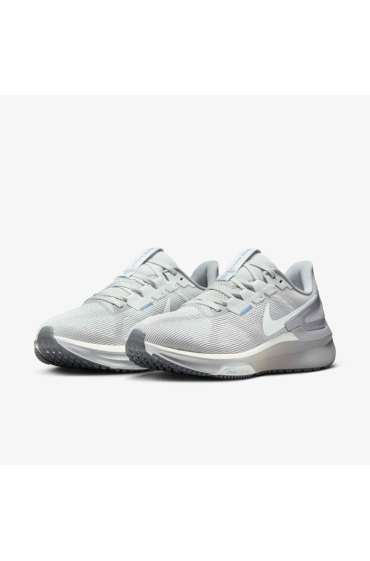 کتونی رانینگ مدل Nike Structure 25 رنگ گرد و غبار فوتون/دود روشن خاکستری/آبی روان/سفید قله زنانه نایک