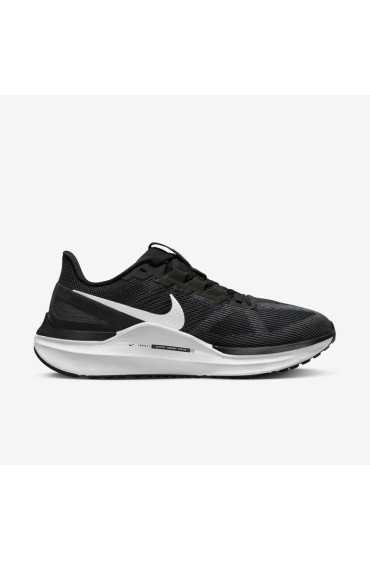 کتونی رانینگ مدل Nike Structure 25 رنگ مشکی / دود تیره خاکستری / سفید زنانه نایک