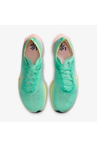 کتونی رانینگ مدل Nike Vaporfly 3 رنگ فوم نعنایی / رنگ غروب / به سختی ولت / بادبان زنانه نایک