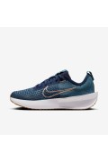 کتونی رانینگ مدل Nike Interact Run رنگ کالج سرمه ای/سرولین/سفید/برنز قرمز متالیک زنانه نایک