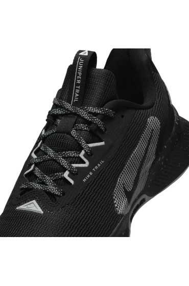 کتونی رانینگ مدل Trail Nike Juniper 3 رنگ خاکستری سیاه/گرگ/غبار فوتون/سیاه زنانه نایک