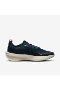 کتونی رانینگ مدل Nike Interact Run رنگ سرمه ای Armory/Hyper Pink/Pale Ivory/Green Strike زنانه نایک