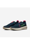 کتونی رانینگ مدل Nike Interact Run رنگ سرمه ای Armory/Hyper Pink/Pale Ivory/Green Strike زنانه نایک