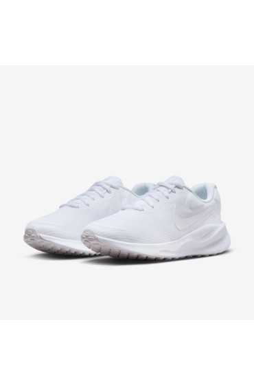 کتونی رانینگ مدل Nike Revolution 7 رنگ سفید/سفید زنانه نایک