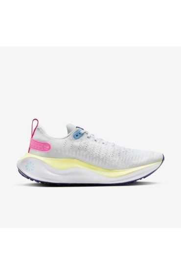 کتونی رانینگ مدل Nike Infinityrn 4 رنگ گرد و غبار فوتون/سفید/زحل طلا/آبی عمیق آبی زنانه نایک