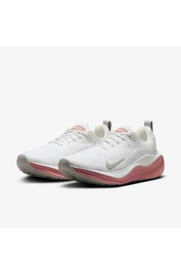 کتونی رانینگ مدل Nike Infinityrn 4 رنگ Stardust سفید/قرمز/قله سفید/سنگ آهن روشن زنانه نایک