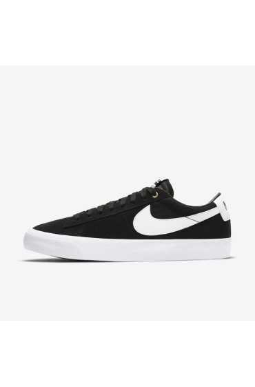 کتونی اسکیت برد مدل Nike SB Zoom Blazer Low Pro GT رنگ مشکی/سیاه/آدامسی قهوه ای ای روشن/سفید مردانه نایک