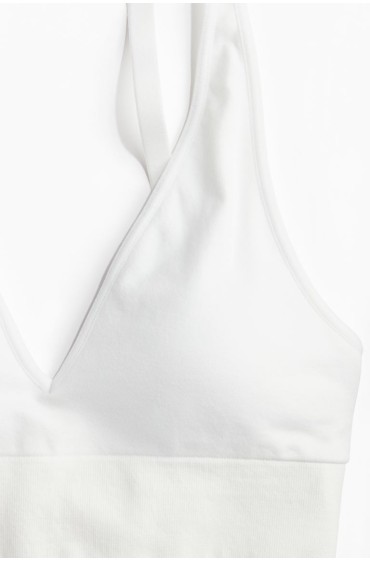 Seamless Padded Soft Bra, H&M women