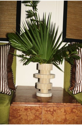 گلدان ماسه سنگی بزرگ اچ اند ام هوم