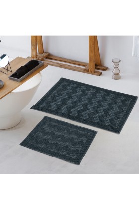 پادری حمام پادری حمام دو تکه آلبا از جنس شنل - خاکستری شفر