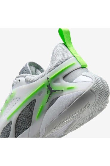 کفش کتونی بسکتبال مدل سریال وارث جردن رنگ بادبانی/سبز برقی/سفید/خاکستری گرگی زنانه نایک