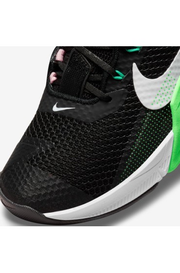 کتونی مخصوص باشگاه مدل نایک متکان ۷ رنگ مشکی/سبز براق/صورتی لعاب دار/سفید زنانه نایک