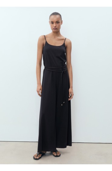 لباس کار بلند زنانه سرمه ای منگو