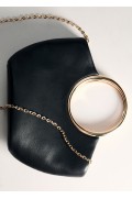 Metallic detailed bag, Mango women
