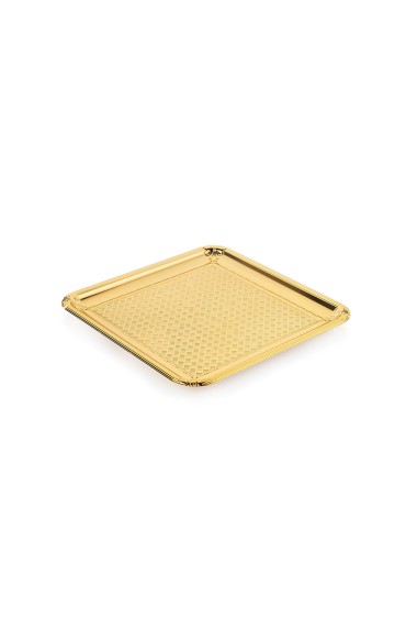 سینی پذیرایی الا، ۱ تکه - طلایی شفر