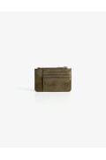 Faux-patent-finish card holder, Bershka women