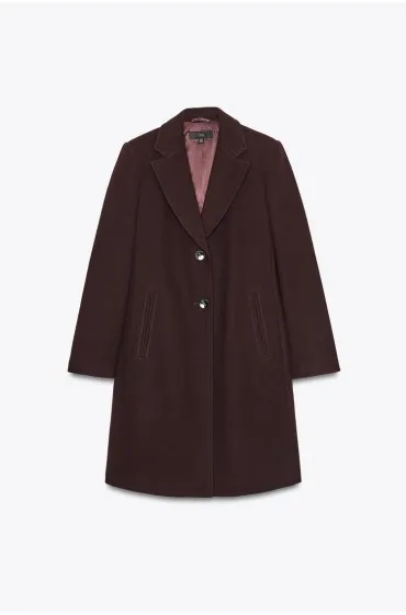 SOFT SHOULDER PAD COAT, Zara women