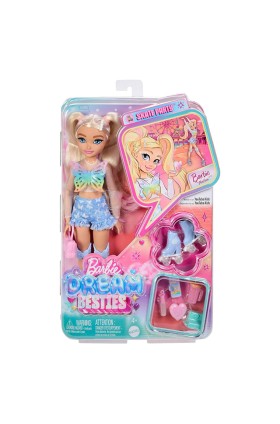 عروسک باربی Barbie Dream Besties Skating Party Malibu Doll and Accessories JFX96