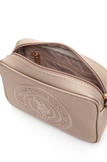 Women's Gold Crossbody Bag, US. Polo Assn women
