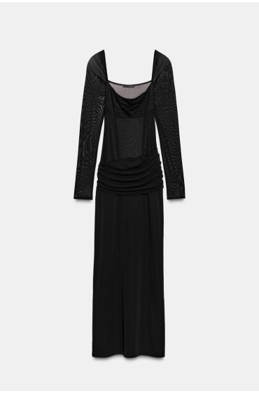 COMBINED FLOWING DRESS, Zara women COMBINED FLOWING DRESS, Zara women