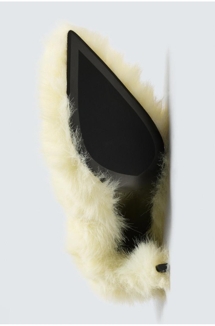 FAUX FUR SHOES HARRY LAMBERT FOR ZARA x DISNEY, Zara women