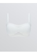 White Non-wired Non-Padded Strapless Bra, LCW women