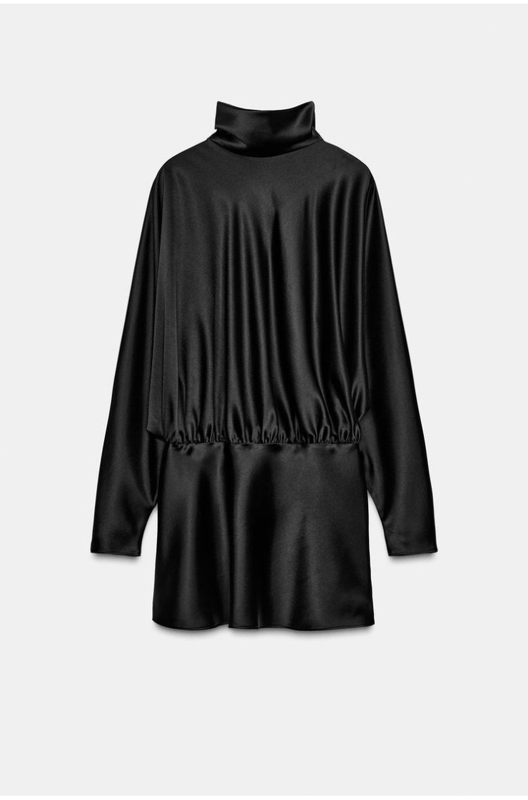 saint laurent black dress Saint Laurent Black Velvet Dress (For Hire) – EKOLUV main image 0